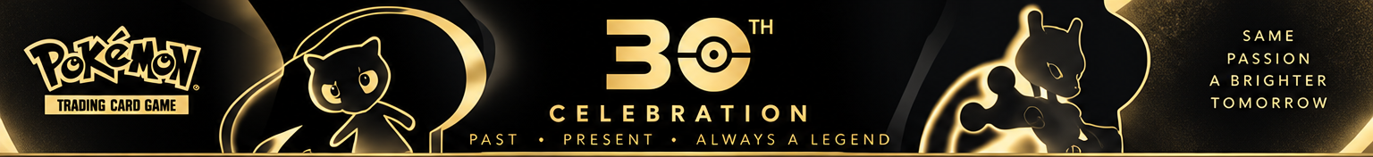 Pokémon 30th Celebration banner